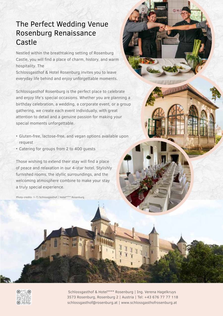 Schlossgasthof & Hotel**** Rosenburg – magazine page 5
