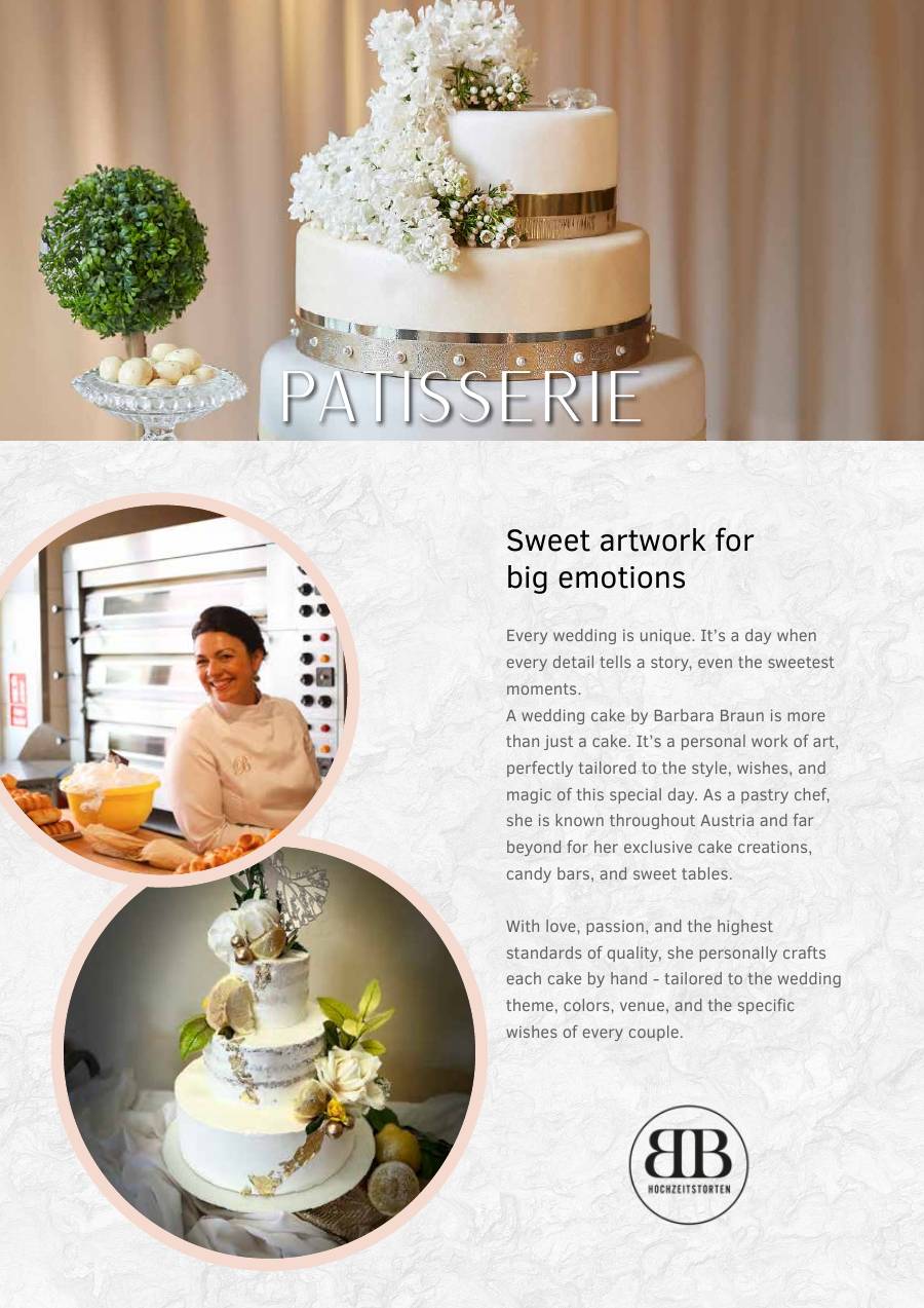 BB Hochzeitstorten – magazine page 16