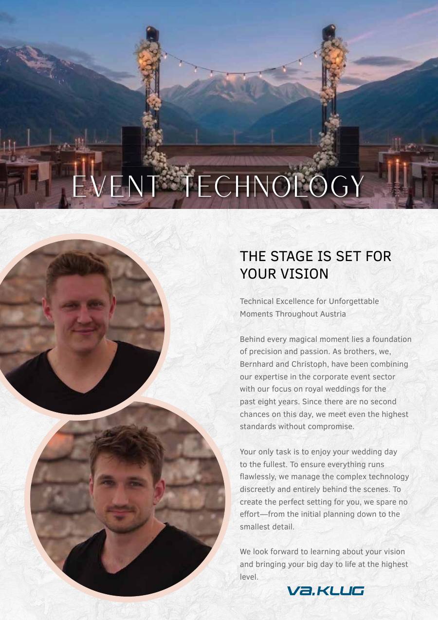 Veranstaltungstechnik Klug – magazine page 24