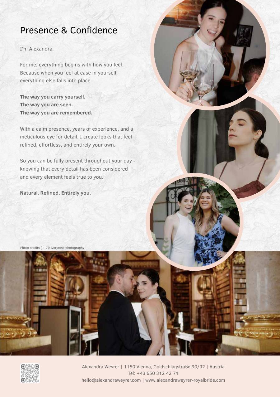 Alexandra Weyrer · Royal Bride – magazine page 61