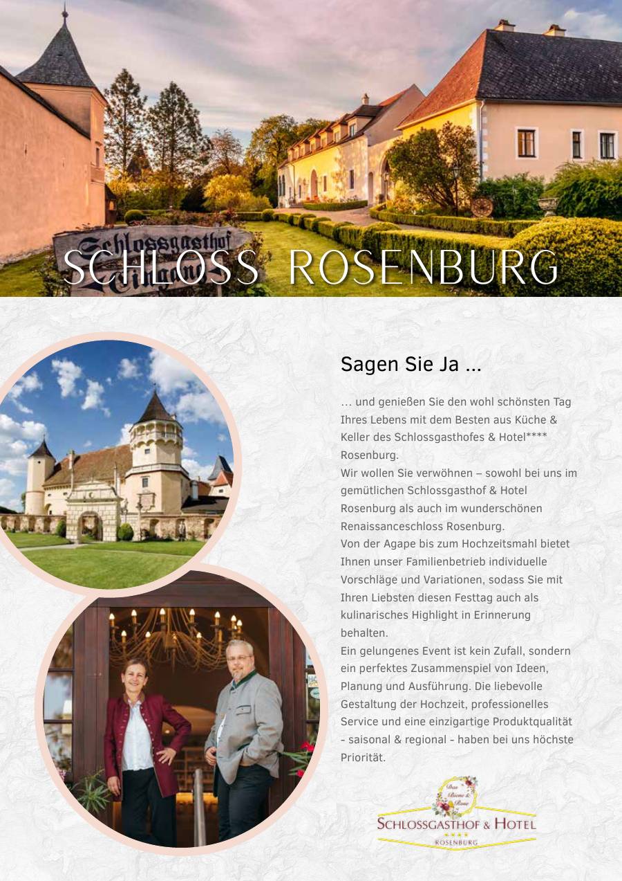 Schlossgasthof & Hotel**** Rosenburg – Magazinseite 4