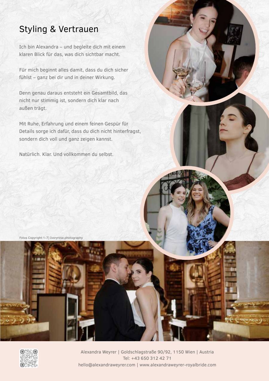 Alexandra Weyrer · Royal Bride – Magazinseite 17